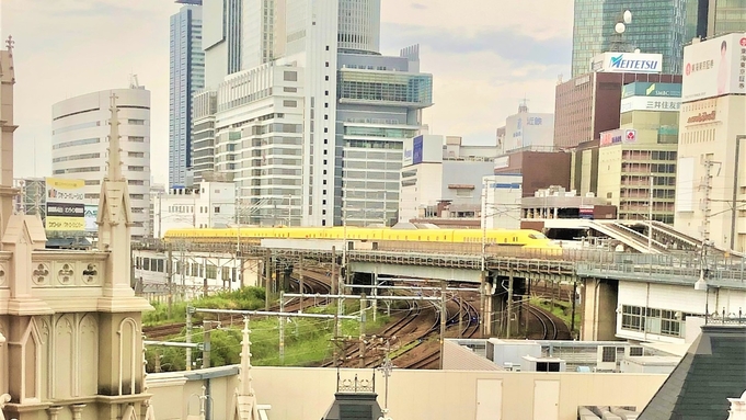 【電車大好きトレインビュー確約・室数限定】新幹線・あおなみ線・JR・名鉄etcが一望できるお部屋確約
